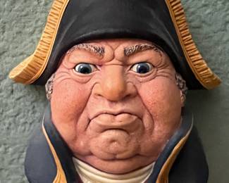 Vintage 1969 Chalkware Bossons Head Made in England Mr. Bumble