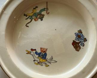 Antique Child's Plate