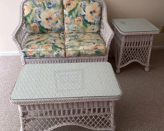 Wicker furniture