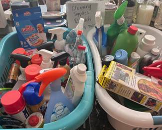 Cleaning supplies