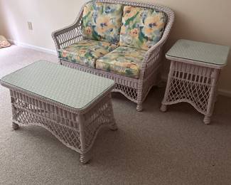 Wicker furniture