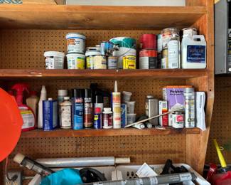 Tools & Materials In The Garage