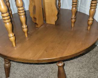 2 tier round side table