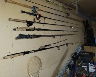 Fishing poles & lures