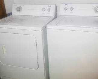 Inglis (by Whirlpool) washer and dryer