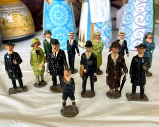 Miniature lead English People
