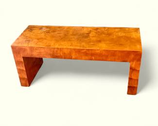 Vintage Burl Wood Coffee Table