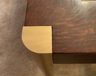 Dining room table detail