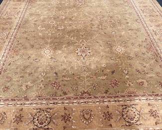 Wool rug by Heritage Hall, 8'6" by 11'6"