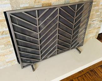 Fireplace screen 