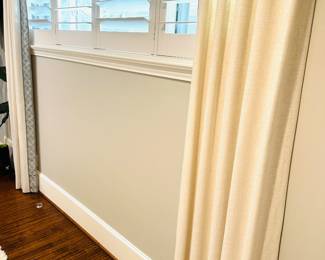 Curtains and plantation shutters 