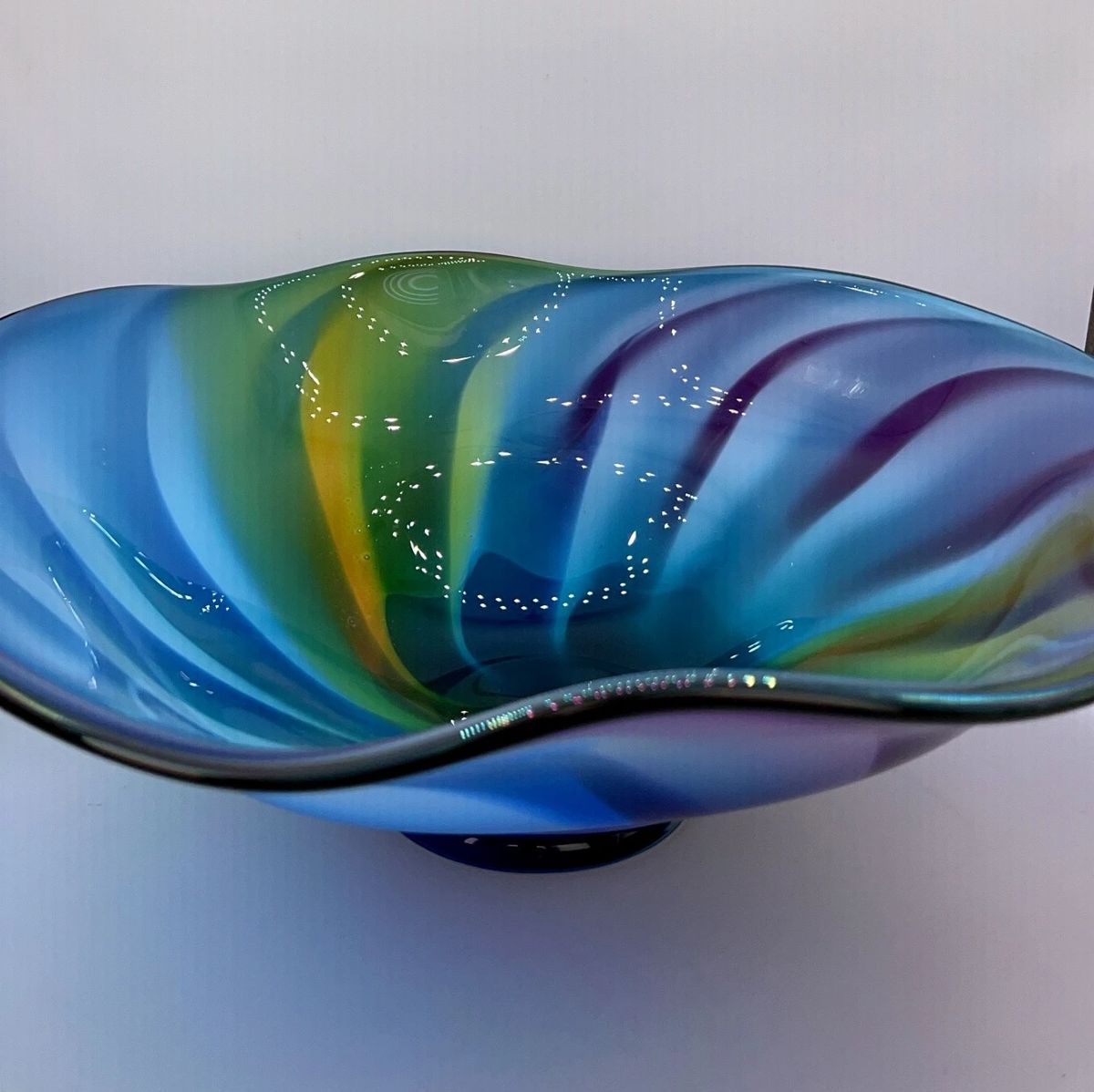  001 Signed Casanova Glass Bowl