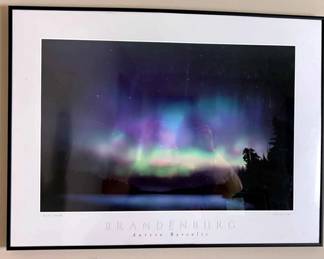 Aurora Borealis Framed Poster