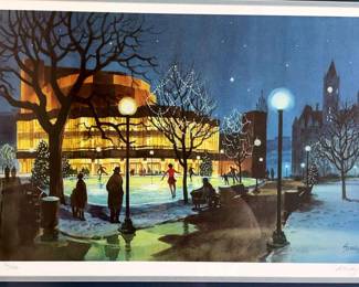 Rice Park St. Paul Print