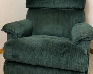 LaZBoy Green Recliner 