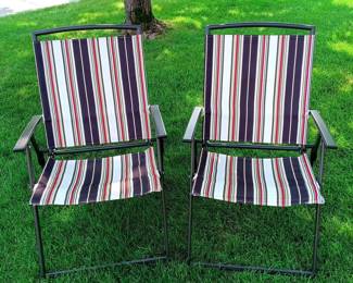 Canvas Folding Beach Chairs 