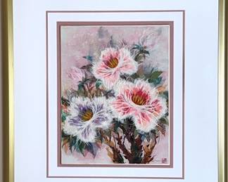 Chinese Fiber Art Wall Decor