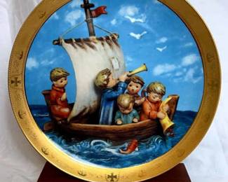 Collection of Hand Painted Deceptive Hummel Plates