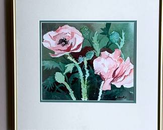 Floral Watercolor By Riya Crooks