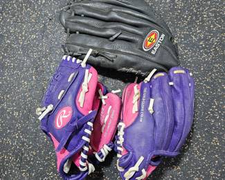 Softball and Baseball Mitts 