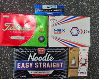 Assorted Golf Balls