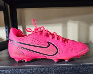 Pink Nike Cleats 
