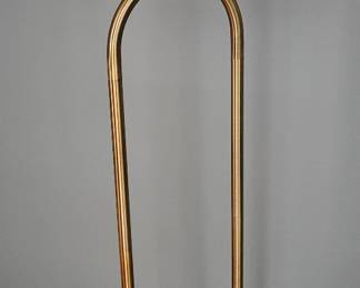 Gold based floor lamp