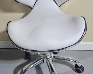 White Office Chair on wheels 