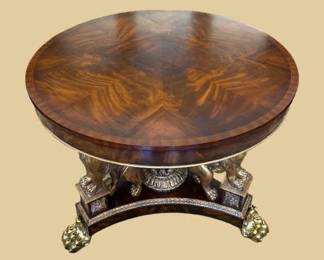 Maitland Smith Round Ornate Table