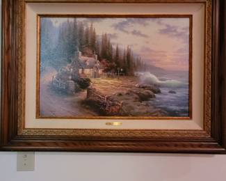 Thomas Kinkade oil painting