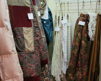 Just a few comforters, spreads and lace tablecloths