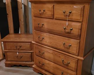 Chest and night stand