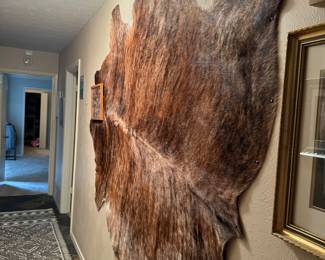 cow hide. 