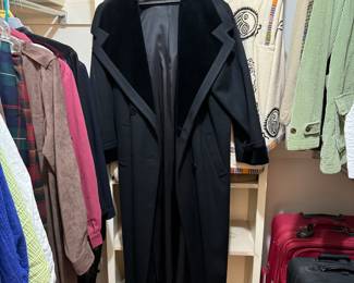 ladies coats and clothing. 