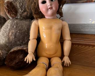 antique German doll. 