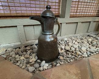 antique water pot.