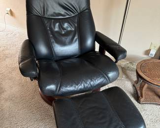 chair and ottoman. very comfy. 