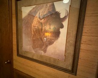 Buffalo by Robert Bateman. 