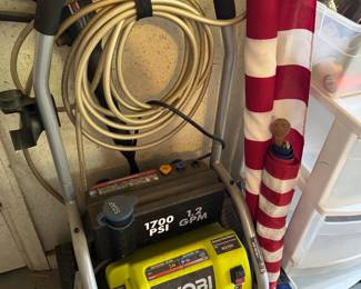 power washer. 