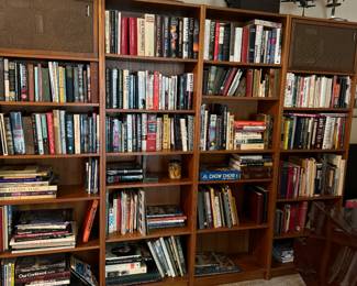 small library selection. 