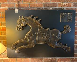Mid Century Horse Wall Art