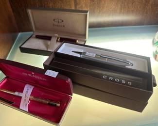 Parker Pens, Cross Pens, Sheaffer Pens
