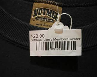 Vintage Lion's Member Sweater