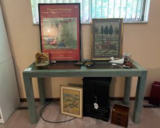 Bombay Company Jewlery Cabinet, Royal Dux Cat