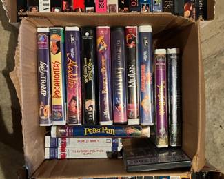 VHS tapes