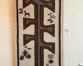 Tribal Story Woven Wall Tapestry