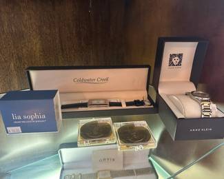 Dr. Charles R. Drew Coin, Anne Klein watch, Coldwater Creek Watch