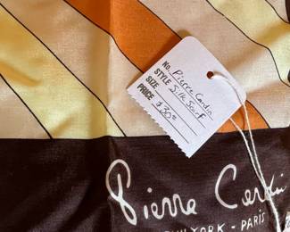 Pierre Cardin Silk Scarf