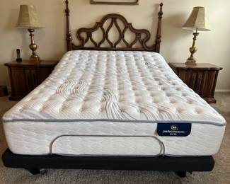 Serta Queen Size Adjustable Bed -$350