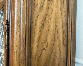 Lighted China Cabinet with Glass Shelves $225